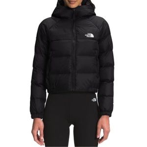 Women's The North Face Hydrenalite Hooded Crop Down Puffer Jacket